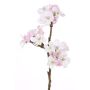 Rama manzano artificial OCHUKO, con flores, blanco-rosa, 35cm, Ø1,5-4cm