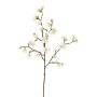 Rama de manzano artificial SADAKA, con flores, crema, 70cm, Ø3-4cm