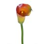 Calla artificial CHIDORA, naranja-rojo, 55cm, 4,5x5,5cm