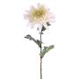 Crisantemo sintético AMANDI, blanco, 75cm, Ø15cm
