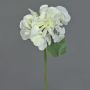 Mini hortensia artificial CHIDORI, blanco-verde, 30cm, Ø13cm