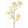 Rama de cerezo artificial RUKIA, con flores, blanco-rosa, 90cm, Ø3-6cm