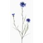 Rama de aciano artificial KELSIE, azul, 65cm, Ø2,5-6cm