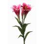Rama de lirio sintética ERISA, fucsia, 75cm, Ø8-11cm