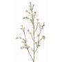Rama de flor de cera artificial NIANG, crema, 80cm, Ø1,5-2,5cm