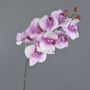Orquídea Phalaenopsis artificial ENISA, rosa-blanco, 45cm, Ø7cm