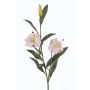 Rama de lirio sintético DANBI, blanco-verde, 85cm, Ø9cm