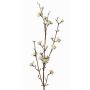 Rama Callicarpa americana artificial LARINA, con bayas, crema, 70cm