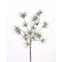 Rama pinus artificial RAGNAR, 3 piezas, helado, blanco-verde, 60cm