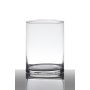 Jarrón de cristal SANYA EARTH, cilindro, transparente, 20cm, Ø12cm