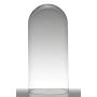Camapana de vidrio ADELINA, transparente, 59,5cm, Ø28cm