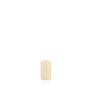 Vela de farol MAEVA, cilíndrica, crema, 10cm, Ø5cm, 23h - Made in Germany