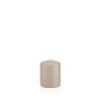 Vela de farol MAEVA, cilíndrica, beige, 8cm, Ø6cm, 29h - Made in Germany