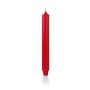 Vela larga ARIETTA, base cónica, rojo, 24,9cm, Ø2,8cm, 16h - Made in Germany