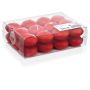 Pack de velas flotantes ORNELLA, 24 unidades, rojo, Ø4,5cm, 4h