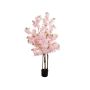 Árbol artificial de cerezo VICTORIAH, troncos artificiales, flores, rosa, 160cm