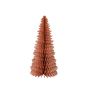 Árbol de Navidad grande de papel TOFA, rosa claro, 130 cm