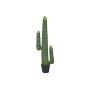 Cactus columnar de plástico DARION, verde, 115cm