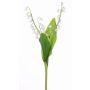 Lirios de los valles artificial SORAYA, blanco, 40cm, Ø1cm