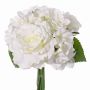 Ramo de Hortensia artificial SANDRINE, rosas, blanco, 25cm, Ø20cm