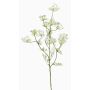 Rama de eneldo artificial WINCENT, blanco, 80cm, Ø5-7cm