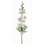 Delphinium textil ANDRIANA, blanco-verde, 90cm, Ø10cm