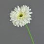 Gerbera textil HELLI, crema, 65cm, Ø12cm