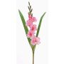 Gladiolo artificial ELEA, rosa, 85cm, Ø3-10cm