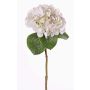 Hortensia de plástico CHIDORI, blanco-verde-violeta, 60cm, Ø18cm