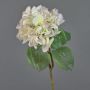 Hortensia de plástico CHIDORI, blanco-violeta, 60cm, Ø20cm