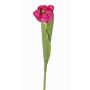 Tulipán falso ROMANA, fucsia, 45cm, Ø6cm