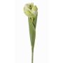Tulipán artificial ROMANA, verde claro, 45cm, Ø6cm