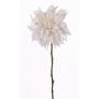 Dalia sintética SMILA, crema, 55cm, Ø12cm