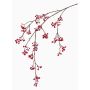 Rama de baya de nieve artificial GESA con bayas, roja, 120cm