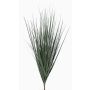 Cárex sintético DUSTY, con vara de fijación, ignífugo, verde, 70cm