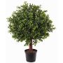 Árbol de boj artificial TOM, tronco natural, zona protegida, 45cm, Ø30cm