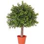 Árbol de boj artificial TOM, tronco natural, zona protegida, 45cm, Ø30cm