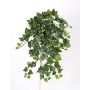 Hiedra colgante artificial TILL en vara de fijación, zona protegida, verde-blanco, 65cm