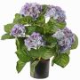 Hortensia flor artificial TEMARI, violeta, 40cm, Ø10-12cm