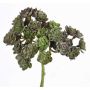 Echeveria artificial BLAIR con barra para fijación, rojo-verde, 20cm, Ø10cm