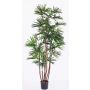 Palmera rapis artificial GARRET, puerta cruzada, 160cm
