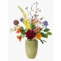 Ramo de flores artificiales FEME, naranja-violeta, 105cm, Ø40cm
