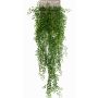Planta colgante de jazmín artificial AZAHARA en vara de ajuste, verde, 80cm