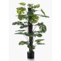Filodendro monstera deliciosa artificial LASO, 120cm