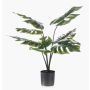 Filodendro monstera deliciosa de plástico TREA, 60cm