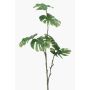 Filodendro monstera deliciosa artificial AECIO, en vara de ajuste, 70cm