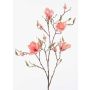 Flor artificial de magnolia CAELO, rosa, 105cm