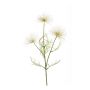 Flor artificial de crisantemo HARARE, crema, 65cm