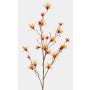Rama de hamamelis artificial TEMUCO, naranja-amarillo, 120cm