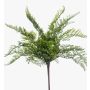 Helecho hembra artificial MELLEA en vara de ajuste, verde, 40cm